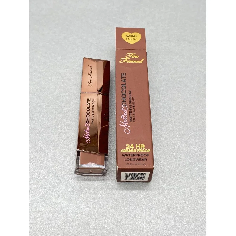 Too Faced Melted Chocolate Matte Eyeshadow - Warm & Fudgy - 0.16 Oz